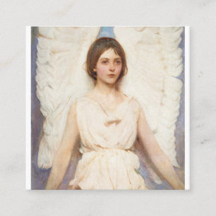 Abbott Handerson Thayer Angel 1921 Fyrkantigt Visitkort
