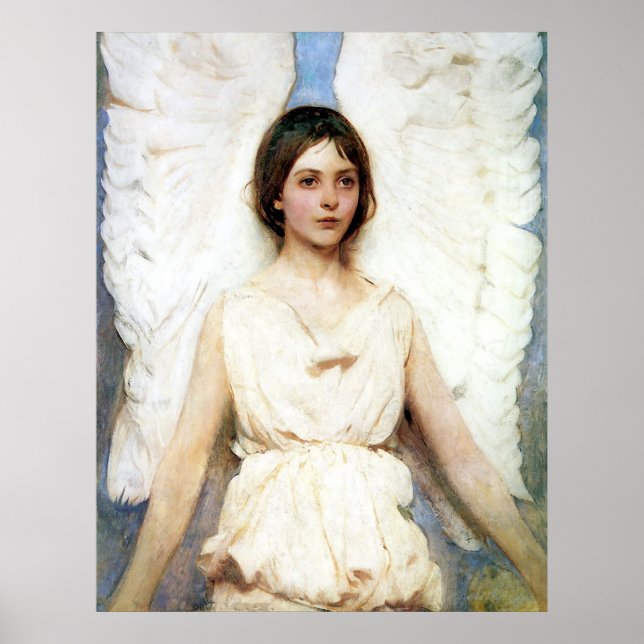 Abbott Handerson Thayer Angel Poster (Framsidan)