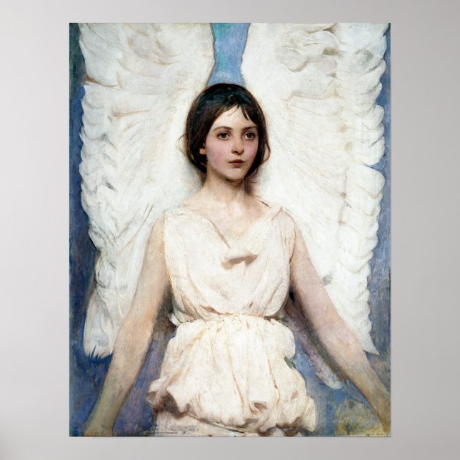 Abbott Handerson Thayer Angel Poster (Framsidan)