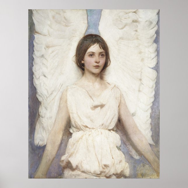 Abbott Handerson Thayer - Ängel Poster (Framsidan)