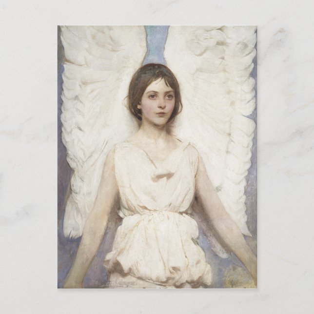 Abbott Handerson Thayer - Angel Vykort (Framsida)