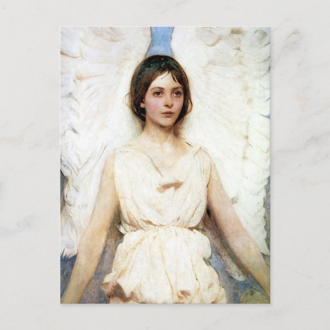 Abbott Handerson Thayer Angel Vykort (Framsida)