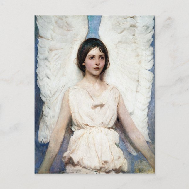Abbott Handerson Thayer Angel Vykort (Framsida)