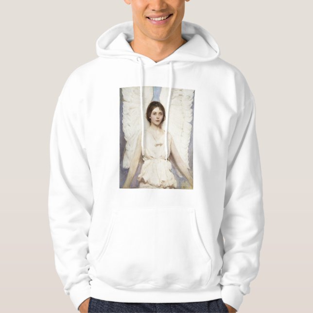 Abbott Handerson Thayer ängelHoodie Hoodie (Framsida)