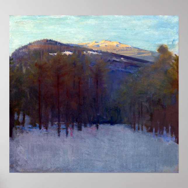 Abbott Handerson Thayer Mount Monadnock Poster (Framsidan)