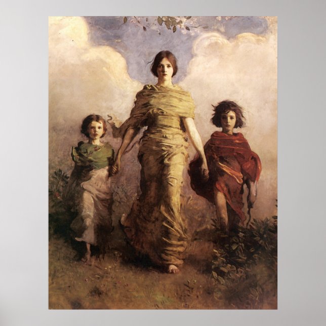 Abbott Handerson Thayer Virgin Poster (Framsidan)