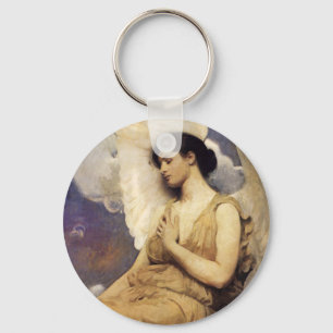 Abbott Handerson Thayer Winged Figur Nyckelring