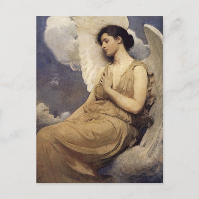 Abbott Handerson Thayer Winged Figur Vykort (Framsida)