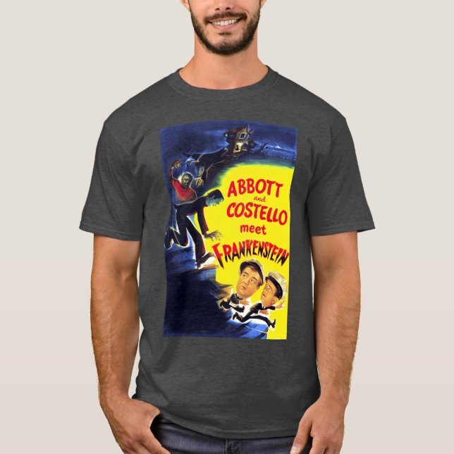 Abbott och Costello meet Poster T Shirt (Framsida)
