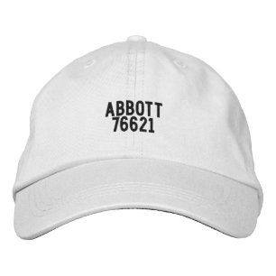 Abbott TEXAS Hatt Broderad Keps
