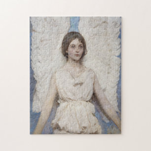 Abbott Thayer Ängel Vintage Viktoriansk Finkonst Pussel