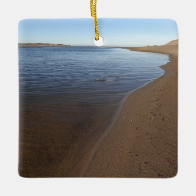 Abbottenlagun II vid Point Reyes National Seashore Julgransprydnad Keramik (Framsida)