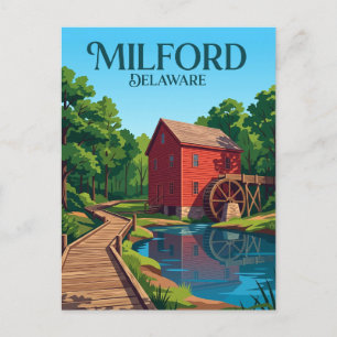 Abbott's Mill Naturcenter USA Vykort