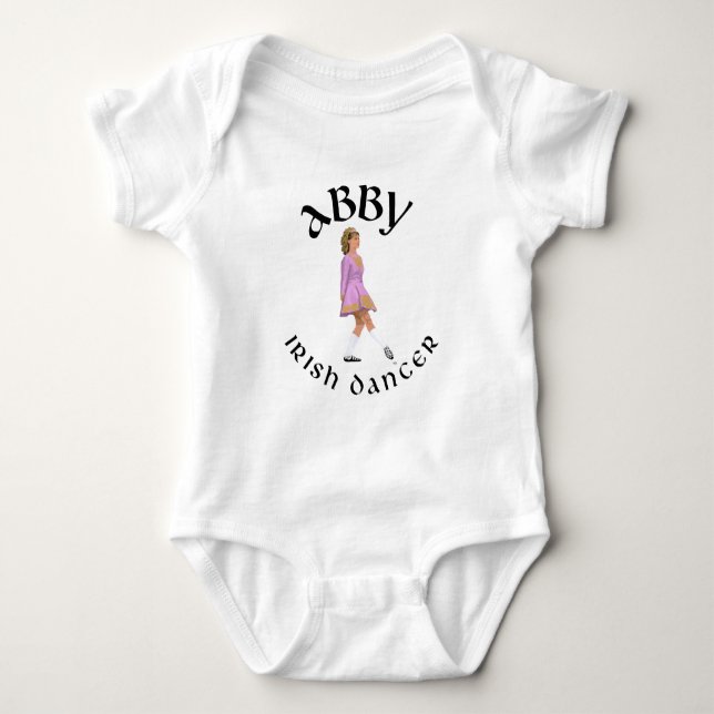 ABBY Anpassade irländska dansprodukter T Shirt (Framsida)