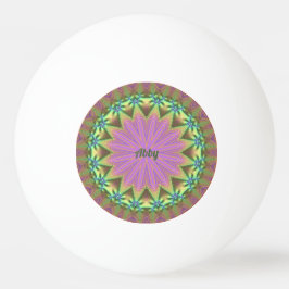 ABBY ~ Blommigt Pastel Shades ~ Ping Pong Boll