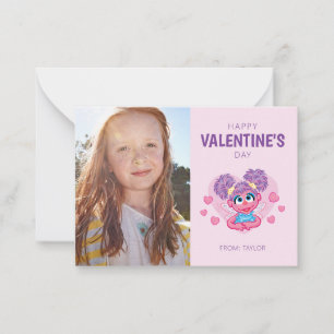 Abby Cadabby Alla Hjärtans Dag Grafik Anteckningskort