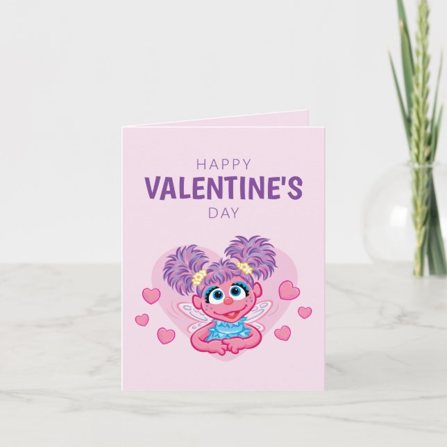 Abby Cadabby Alla Hjärtans Dag Grafik Anteckningskort (Framsida)