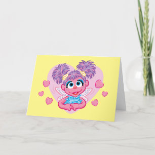 Abby Cadabby Alla Hjärtans Dag Grafik Helgkort