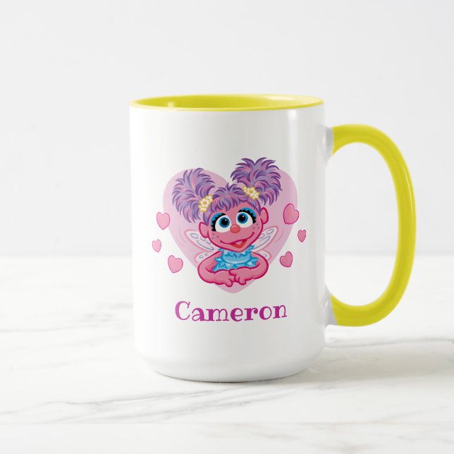 Abby Cadabby Alla Hjärtans Dag Grafik Mugg (Höger)