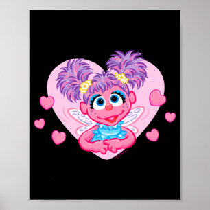 Abby Cadabby Alla Hjärtans Dag Grafik T-shirt Poster