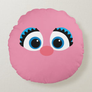 Abby Cadabby Big Ansikte Rund Kudde