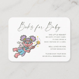 Abby Cadabby Bok-begäran infoga Placeringskort