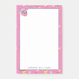 Abby Cadabby Cupcake Fests Mönster Post-it Block