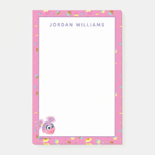 Abby Cadabby Cupcake Party Mönster Post-it Block