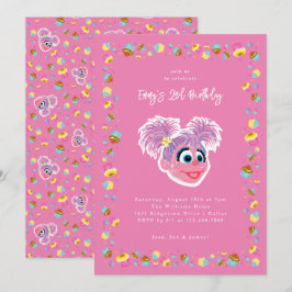 Abby Cadabby Cupcakes & Confetti Birthday  Inbjudningar