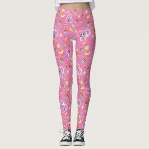 Abby Cadabby Cupkaka Party Mönster Leggings
