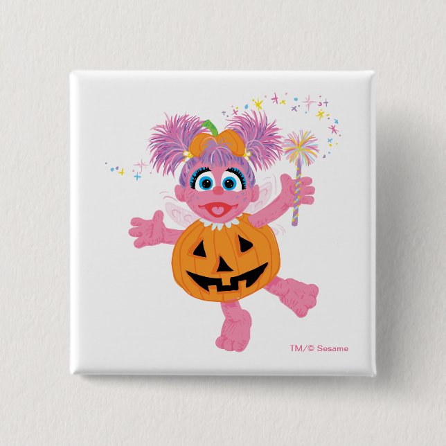 Abby Cadabby | Cute som Pumpkin Knapp (Framsida)