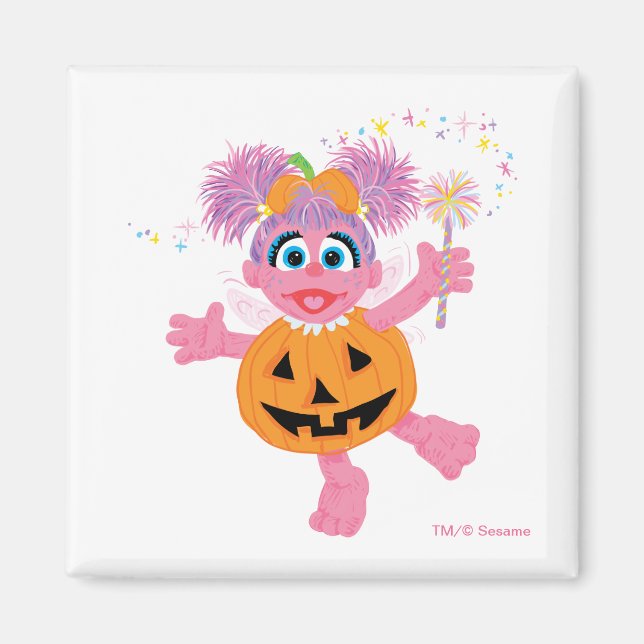 Abby Cadabby | Cute som Pumpkin Magnet (Framsidan)