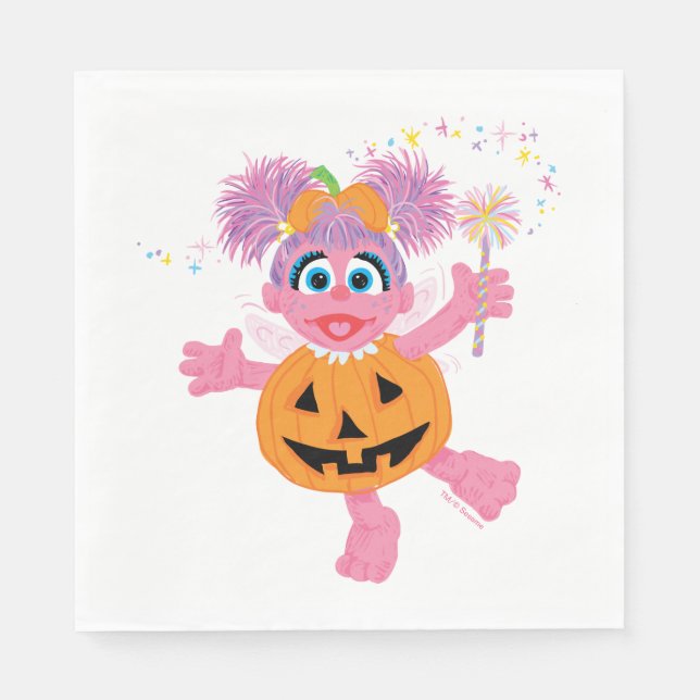 Abby Cadabby | Cute som Pumpkin Pappersservett (Framsidan)