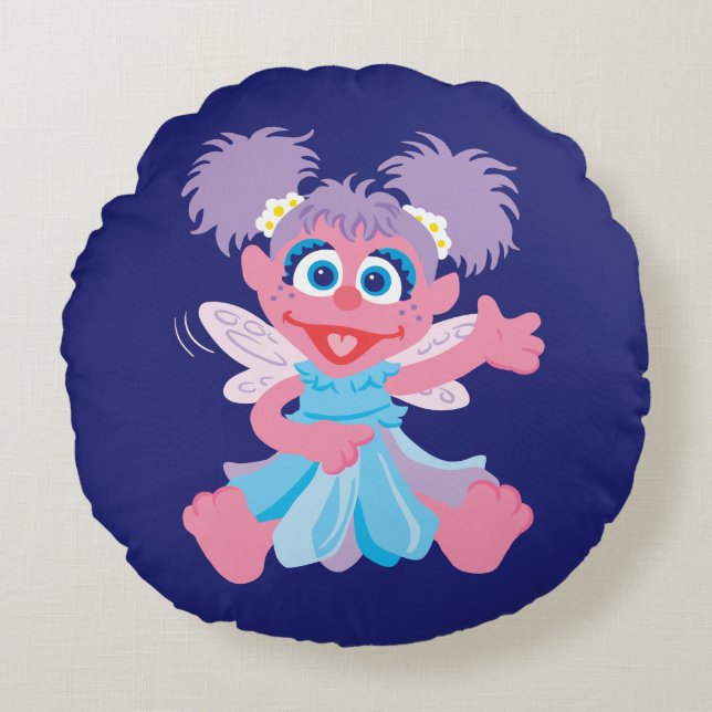 Abby Cadabby Fairy Rund Kudde (Framsidan)