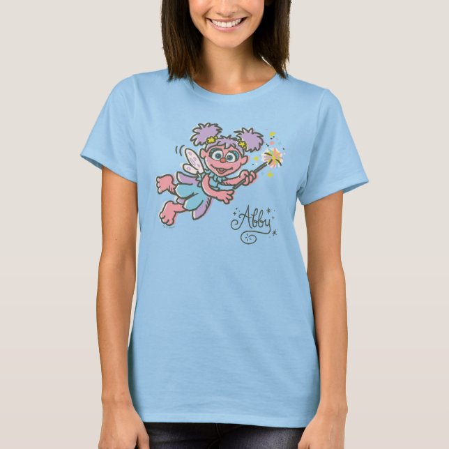 Abby Cadabby Flyger T Shirt (Framsida)