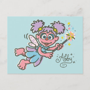Abby Cadabby Flyger Vykort