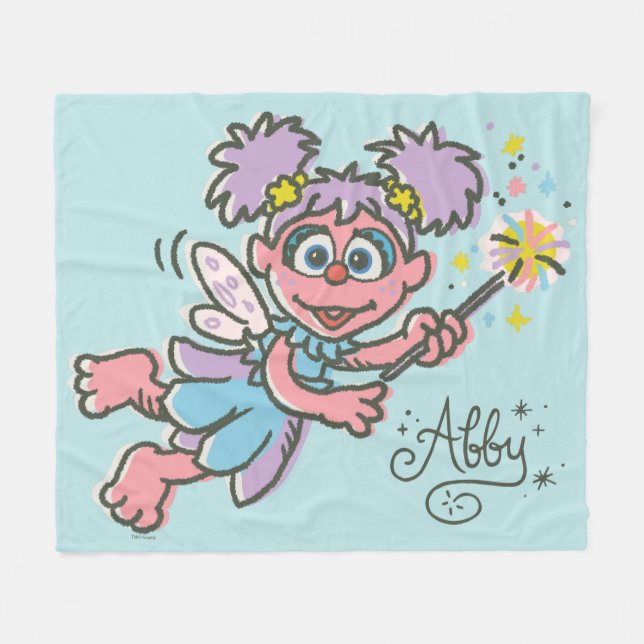 Abby Cadabby Flying Fleecefilt (Framsidan (Horisontell))