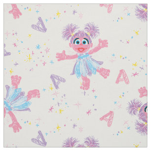 Abby Cadabby Gnistra Mönster Tyg
