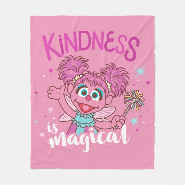 Abby Cadabby - Kindness är Magic Fleecefilt (Framsidan)