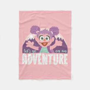 Abby Cadabby   Låt oss en gång i Äventyr Fleecefilt