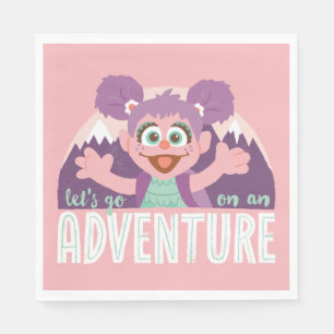 Abby Cadabby Låt oss en gång i Äventyr Pappersservett