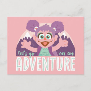 Abby Cadabby Låt oss gå på äventyr Vykort