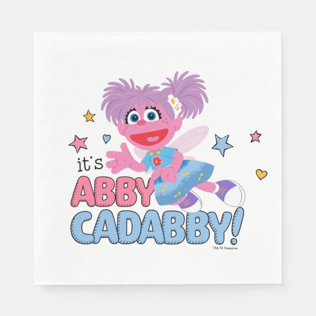 Abby Cadabby! Pappersservett (Framsidan)