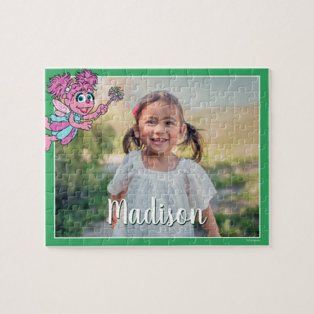 Abby Cadabby Personlig Photo Jigszle Puzzle Pussel (Horisontell)
