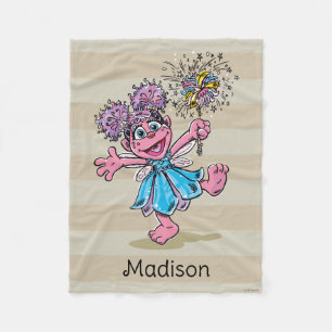 Abby Cadabby Retro Art Fleecefilt
