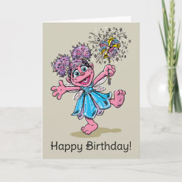 Abby Cadabby Retro Art Kort