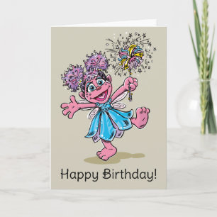 Abby Cadabby Retro Art Kort