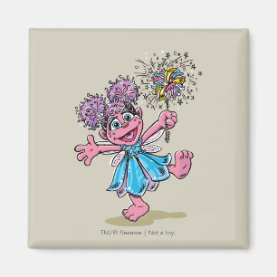 Abby Cadabby Retro Art Magnet