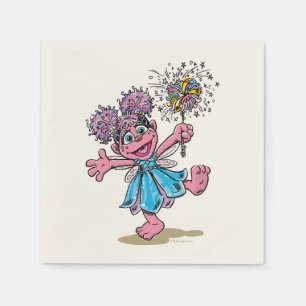 Abby Cadabby Retro Art Pappersservett