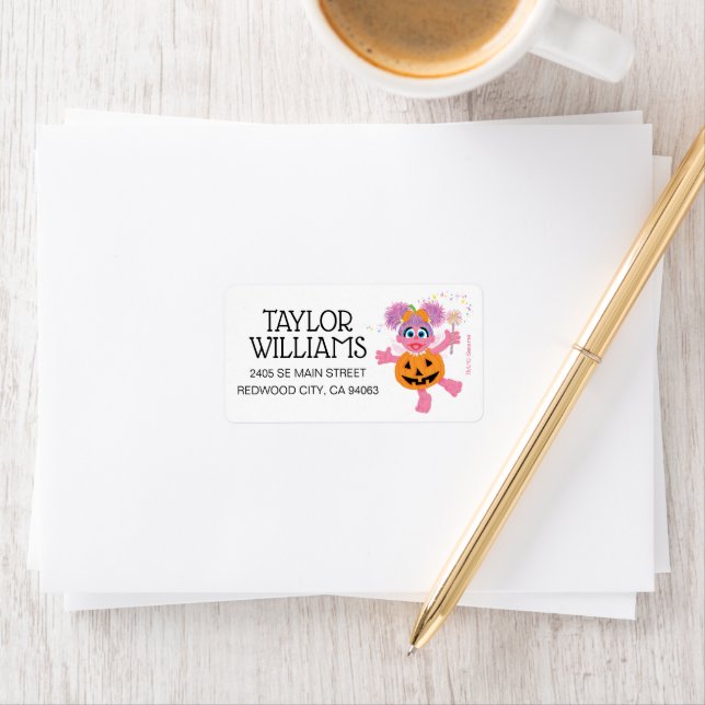 Abby Cadabby | Söt som en pumpa Adressetikett (Insitu)